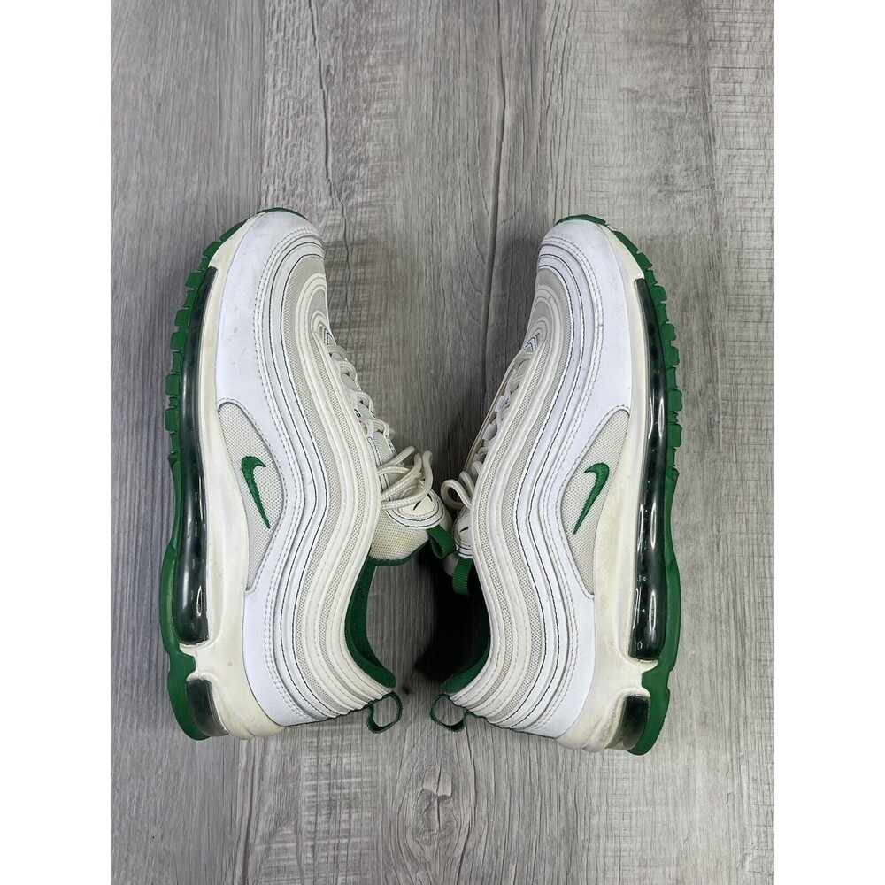 Nike Air Max 97 White Pine Green Men's Running Shoes DH0271-100 Men's Size 8 (D) - Picture 9 of 10